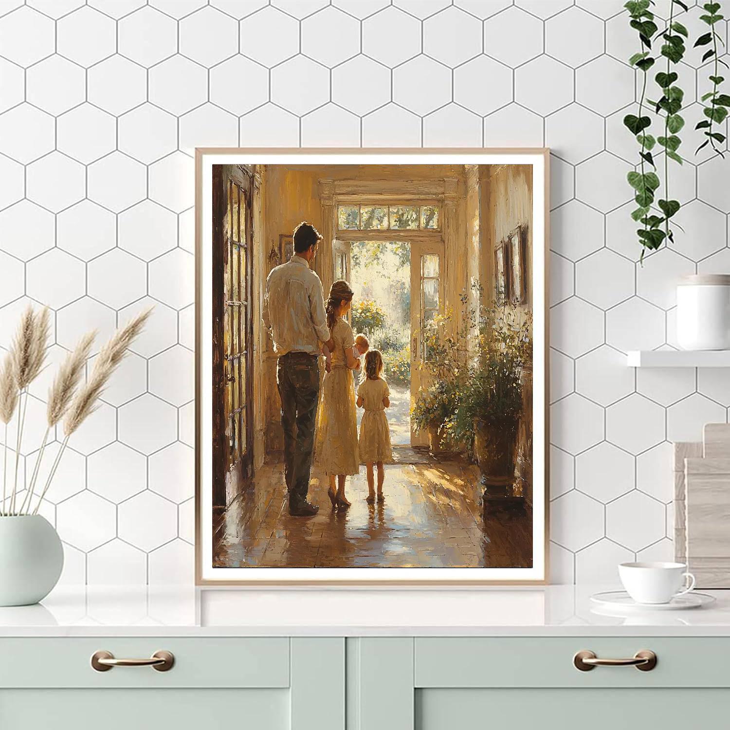 Our Cozy Family Paint By Number