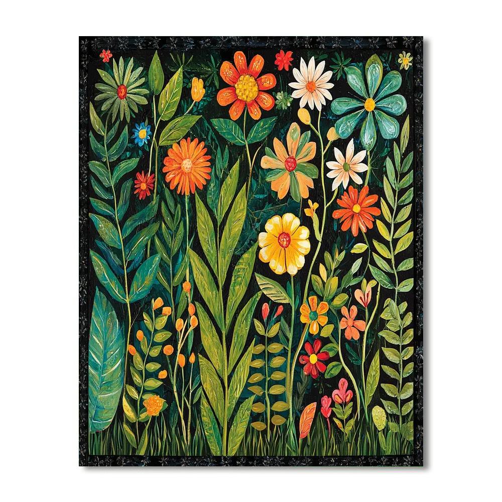 Frida Kahlo Inspired Radiant Rebirth  Numbered Painting Kits