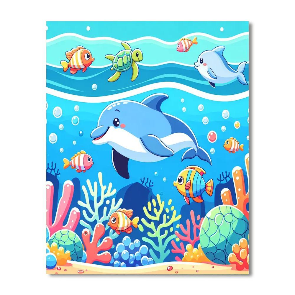 Ocean Explorers Adventure Painting By Numbers Kit