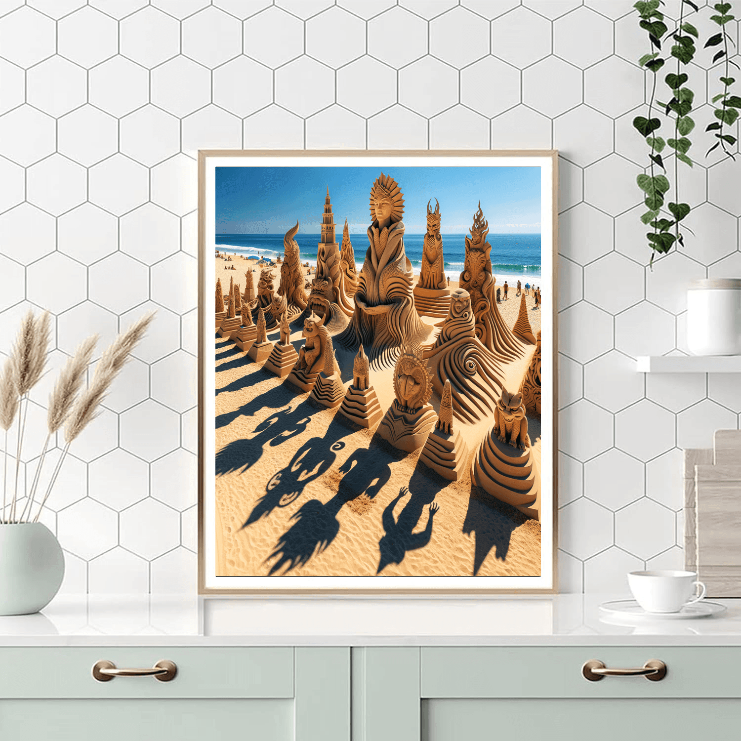 Sand Sculpture Festival - Portugal Paint By Number