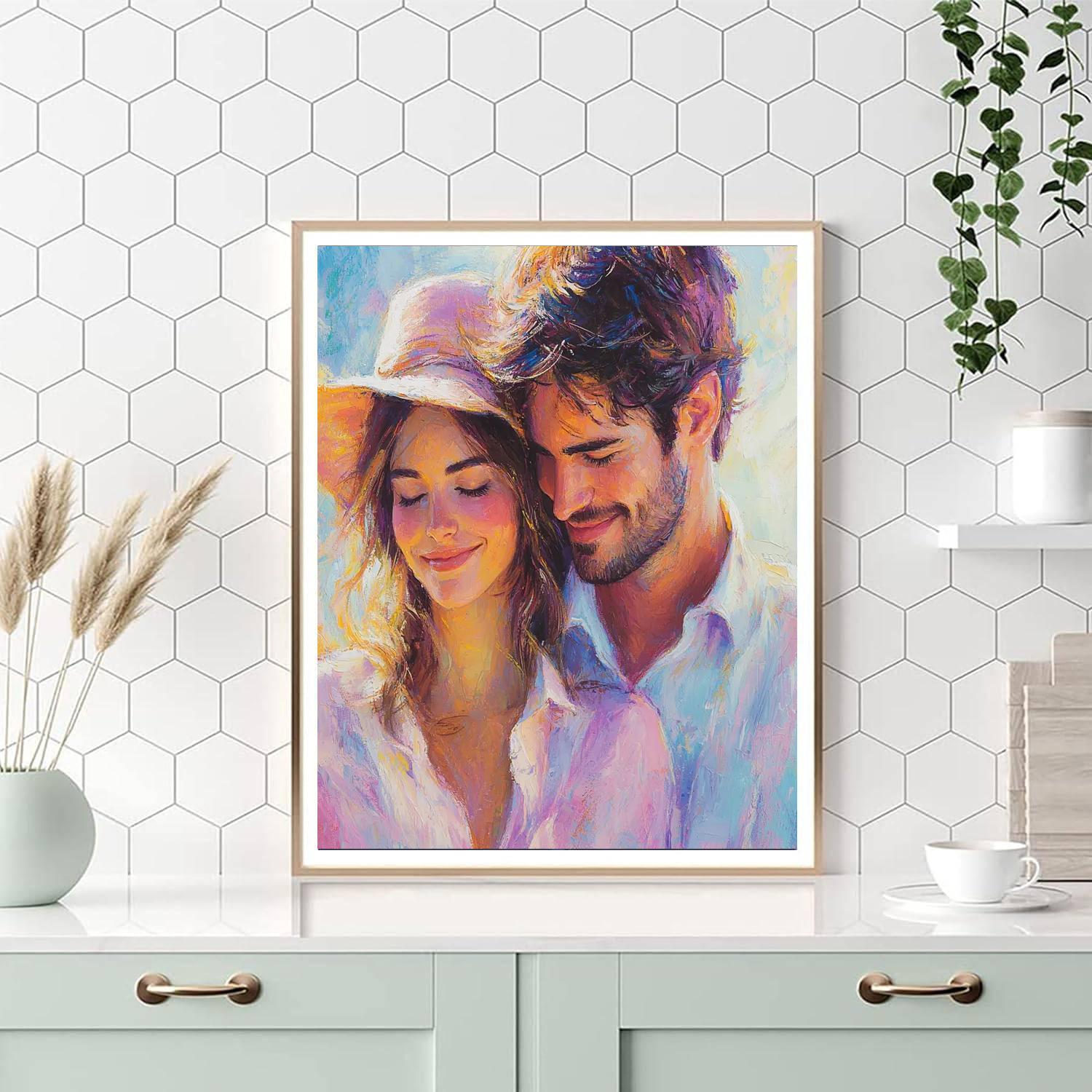 Loving Embrace Paint By Numbers Kits