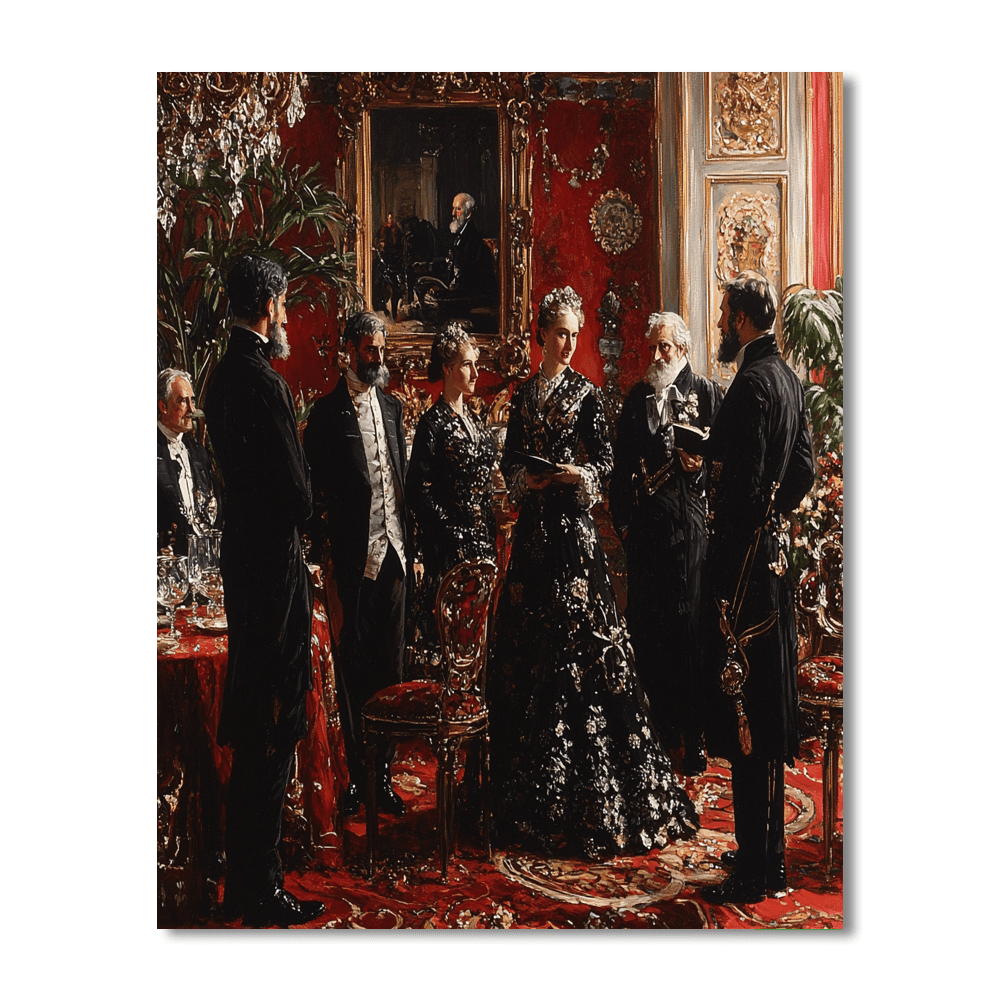 John Singer Sargent Inspired Historical Portraits  Paint By Numbers