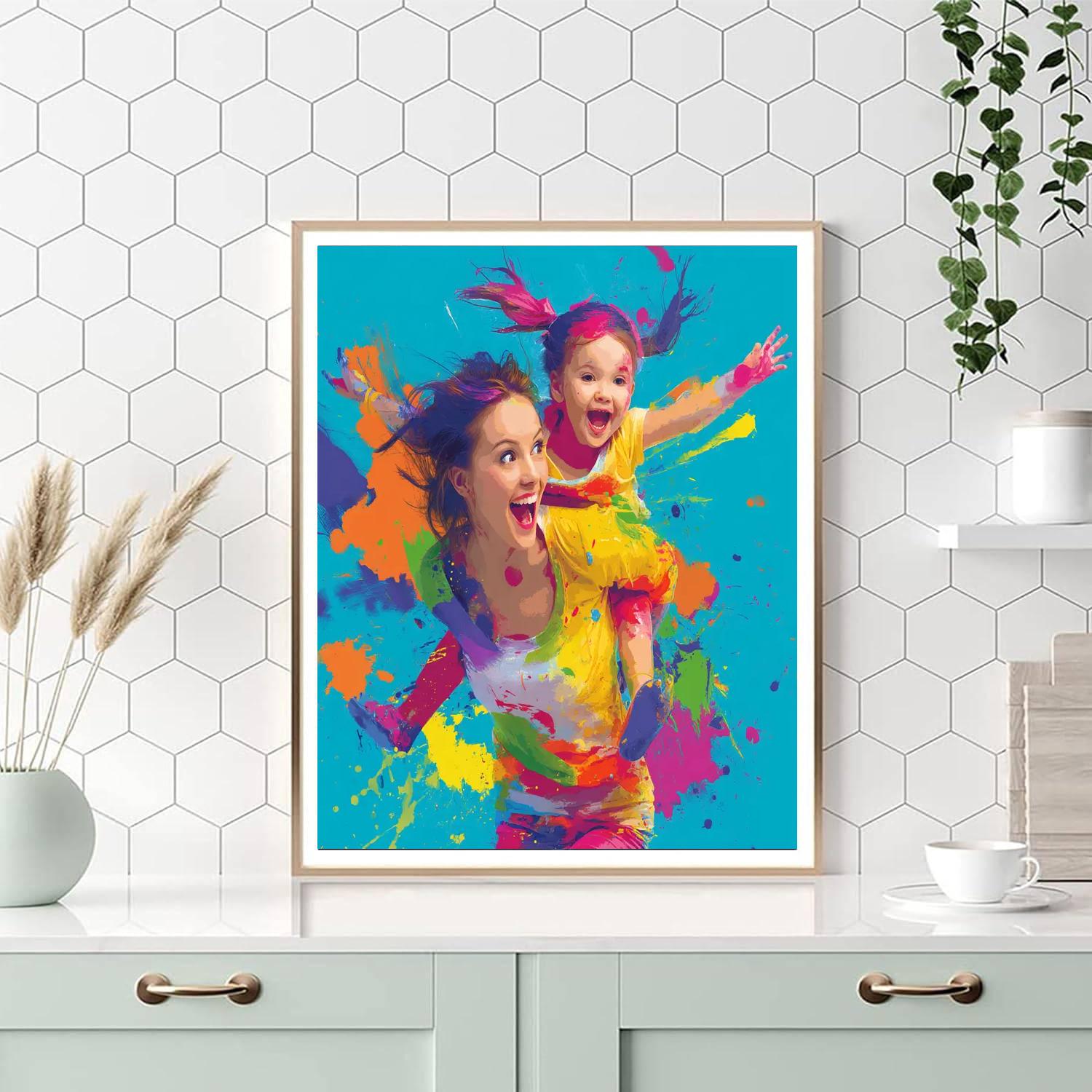 The Color Of Love Paint By Numbers Art