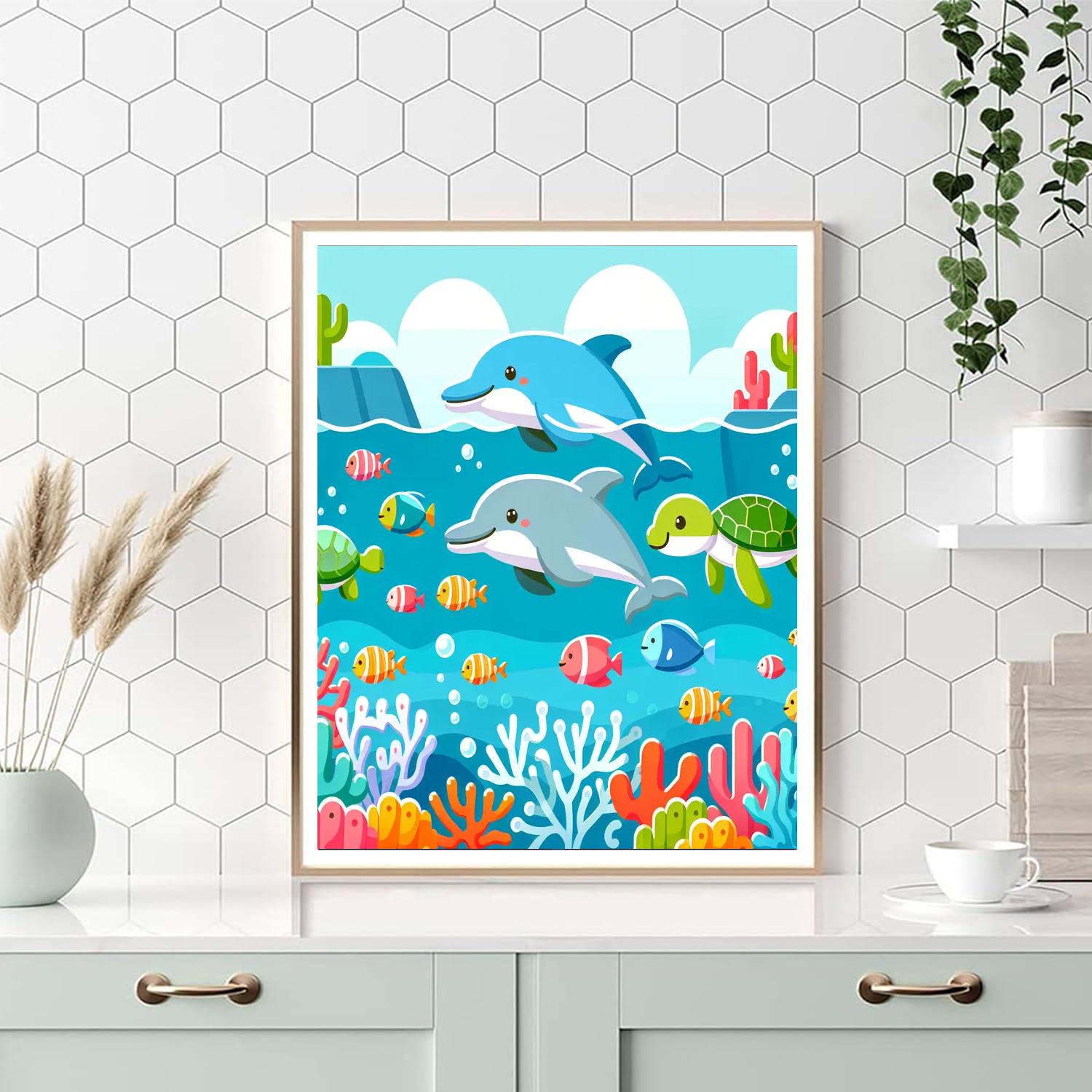 Oceanic Journey DIY Paint By Numbers