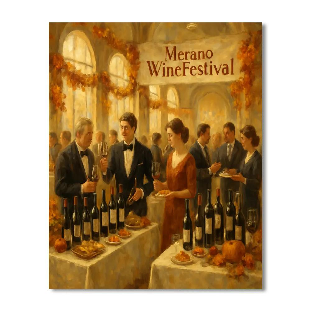 Merano Winefestival Paint By Numbers Kits