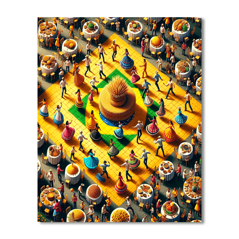 Festa Junina - Brazil Paint By Numbers Art