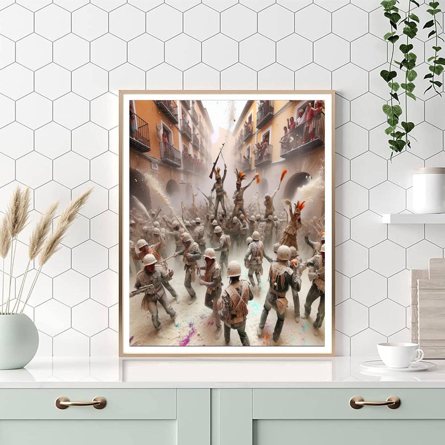 Els Enfarinats - Spain Paint By Numbers Art