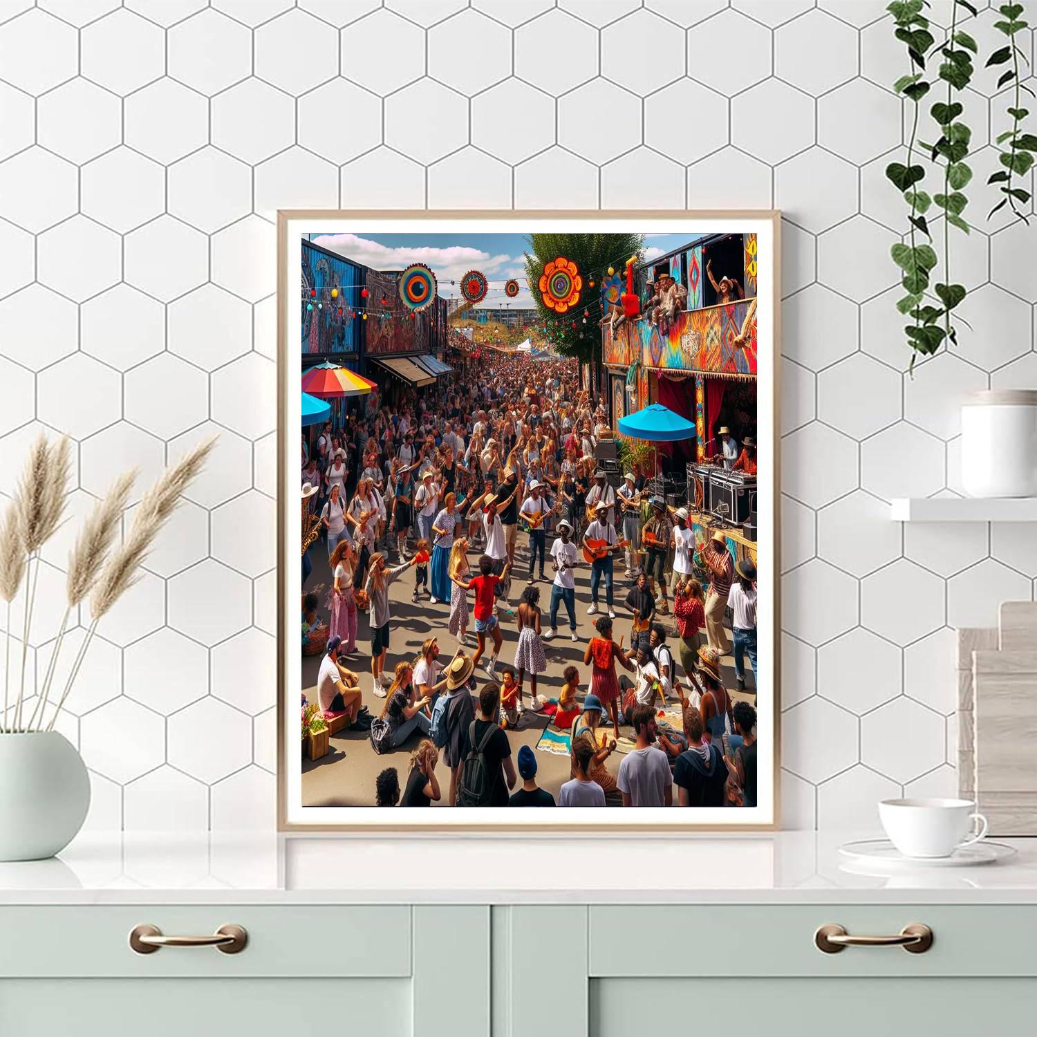 Festival De La Musique Painting By Numbers Kit