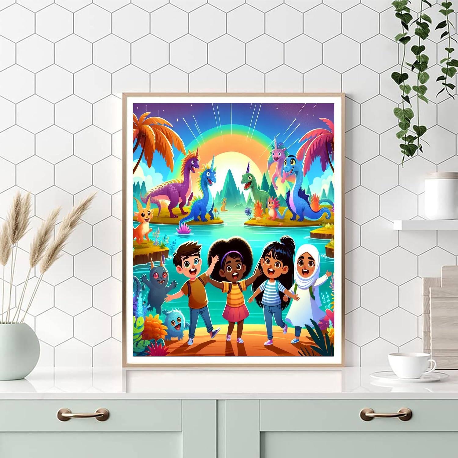 Fantasy Island Quest Paint By Numbers