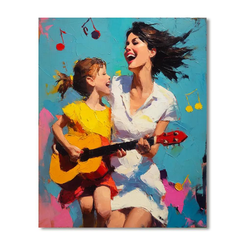 Heartfelt Melody Number Painting