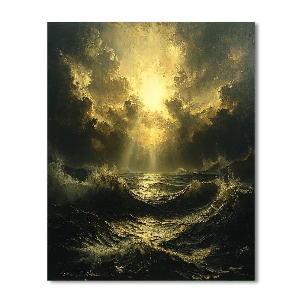 Caravaggio Inspired Tides Of Revelation  Paint By Numbers Kits