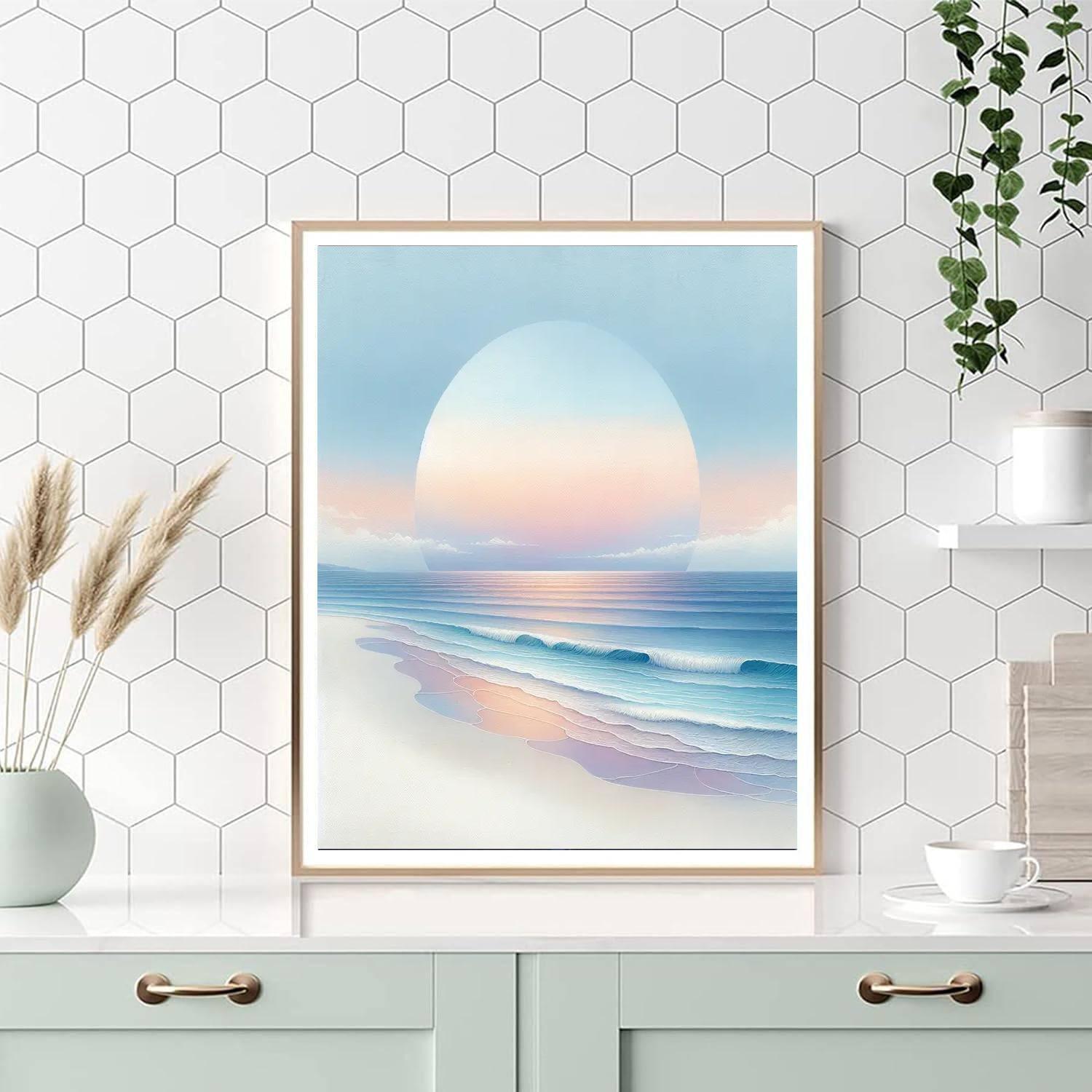 Dreamy Seascape Escape Numbered Painting Kits