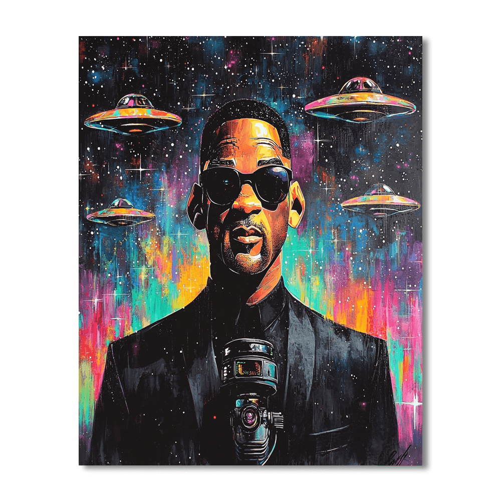 Will Smith: Fresh Prince To Box Office King Paint By Number