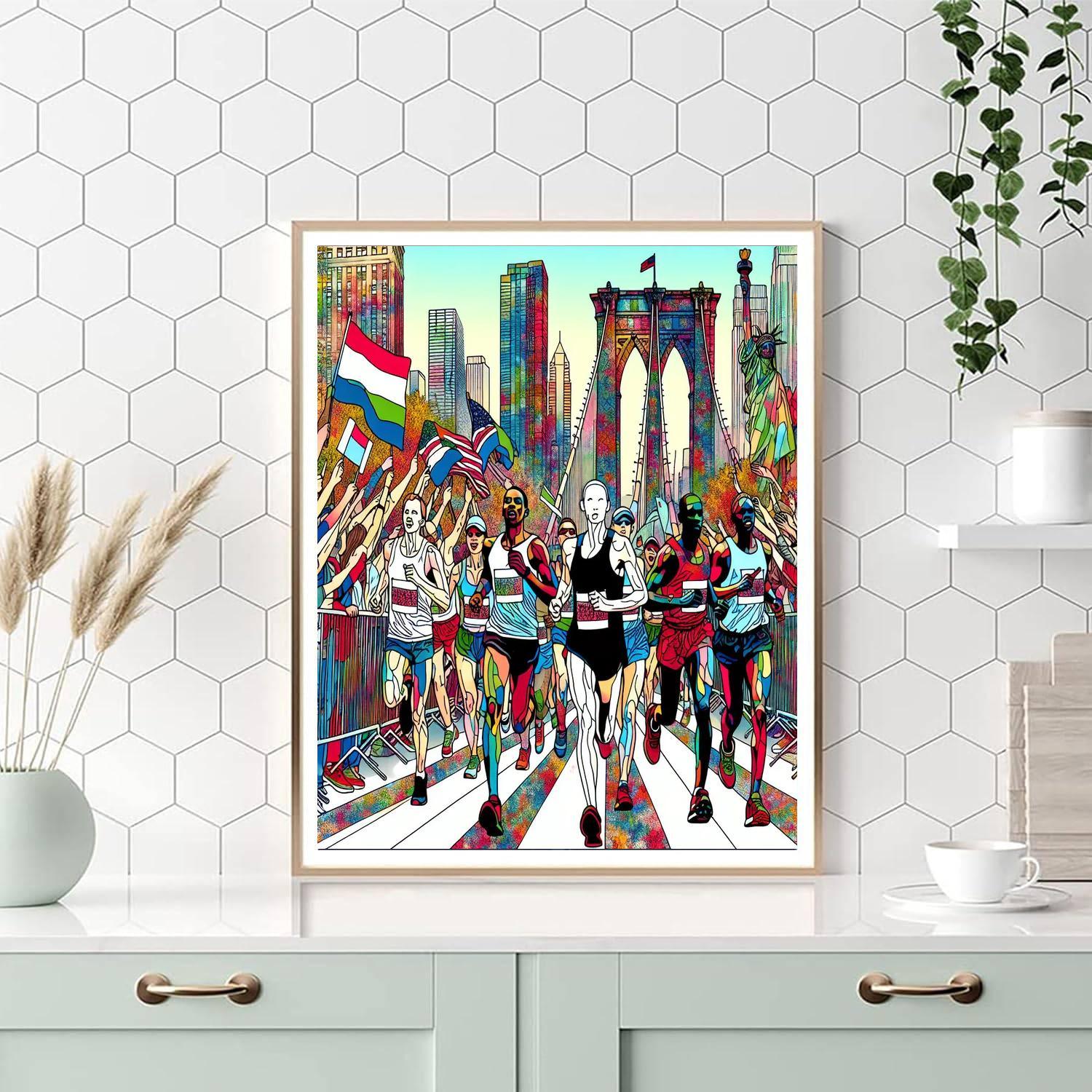 The London Marathon - London, Uk Paint By Number