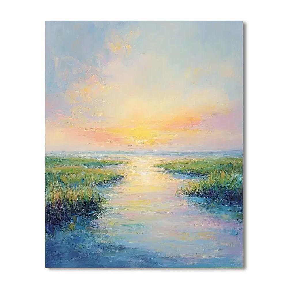 Edgar Degas Inspired Chasing Dawn  Paint By Numbers Kits