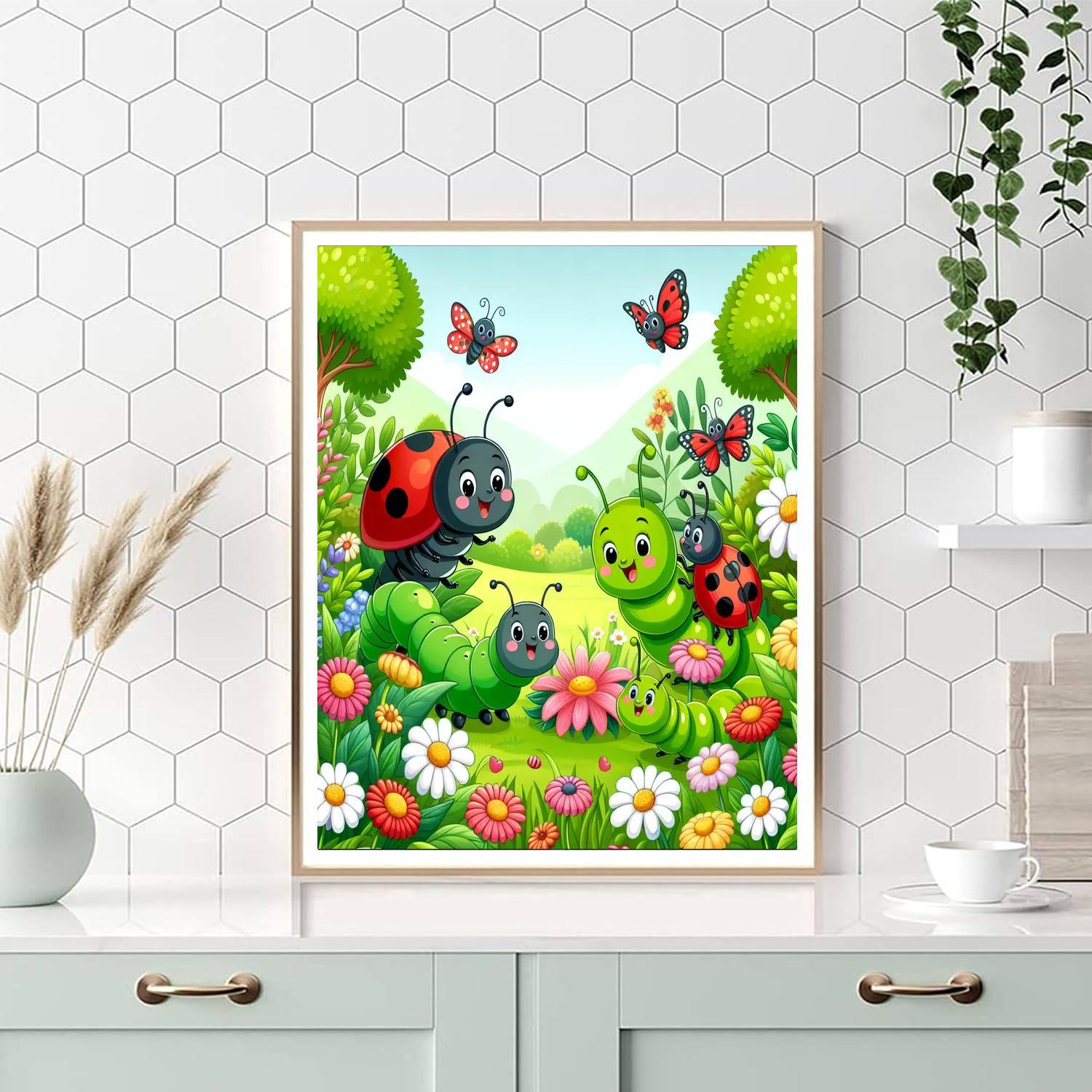 Friendly Bug Explorers Paint By Numbers Kits