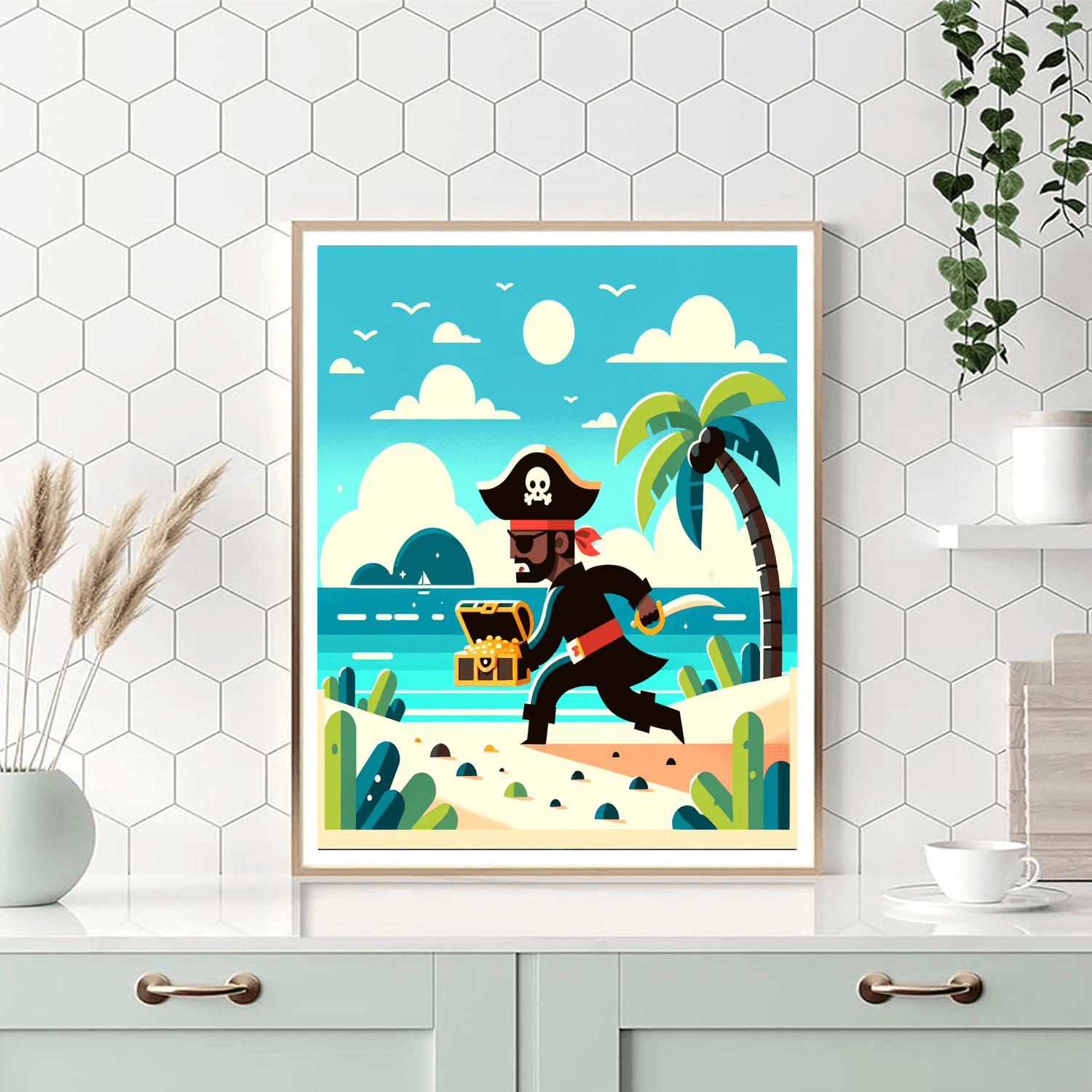 Pirate Island Treasure Hunt Paint By Numbers Kits