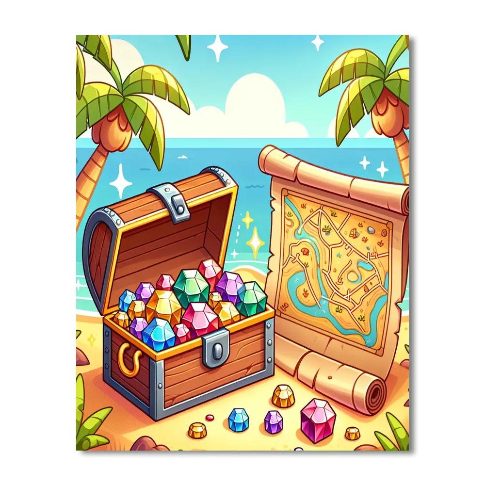 Timeless Treasure Paint By Numbers Art