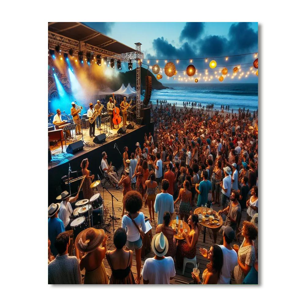 Punta Del Este International Jazz Festival Paint By Numbers