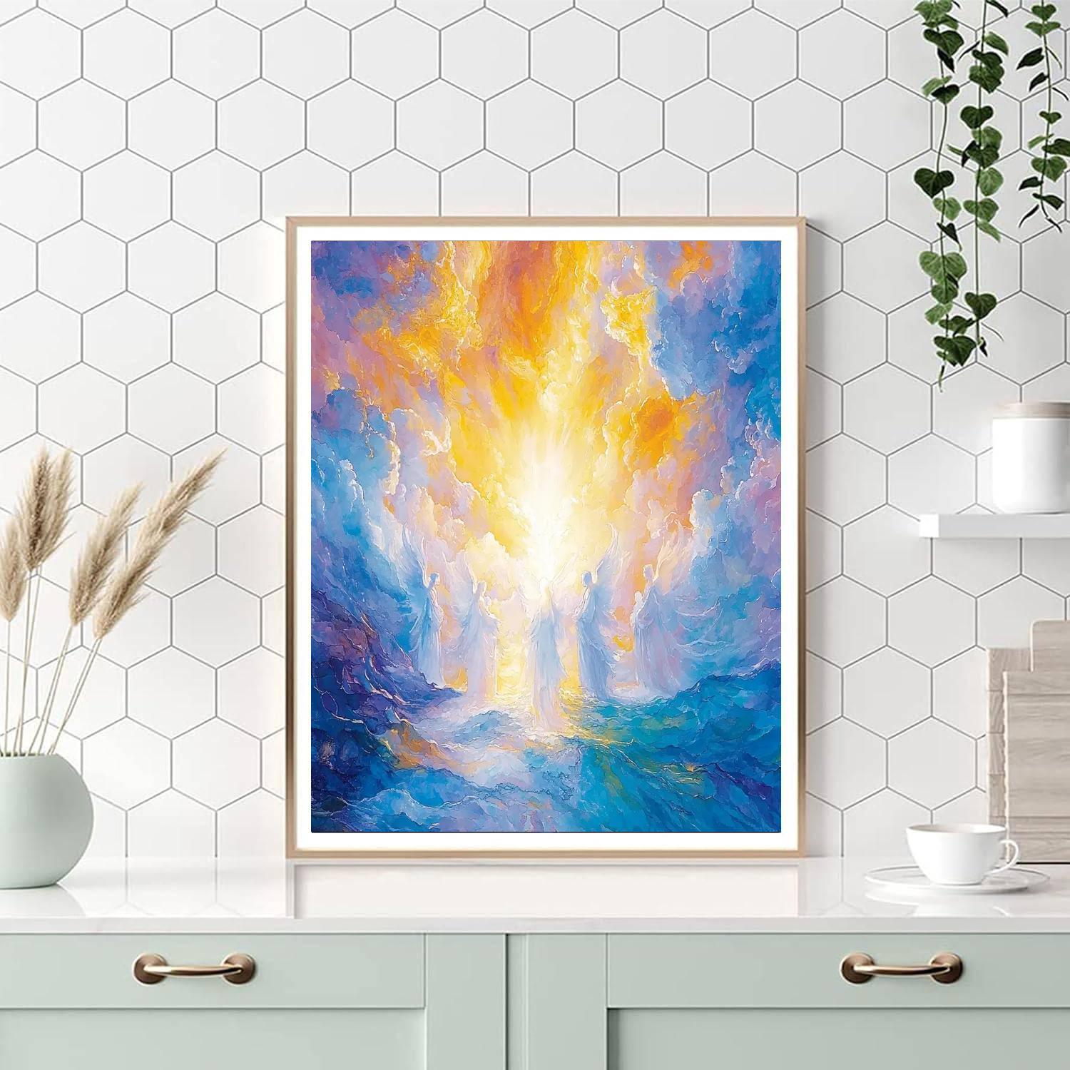 Raphael Inspired Raphael's Serene Radiance  Numbered Painting Kits