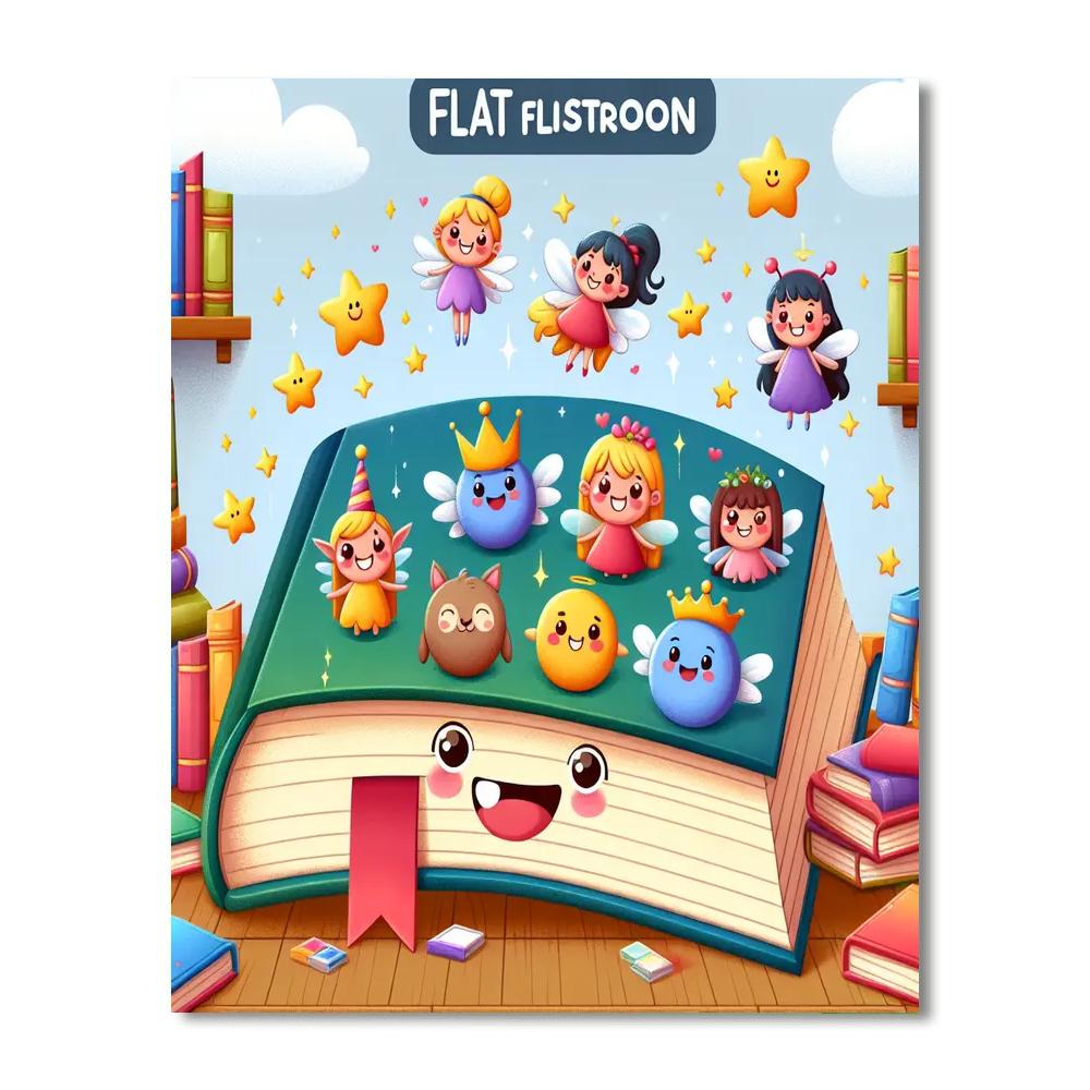 Magic In The Library Painting By Numbers Kit