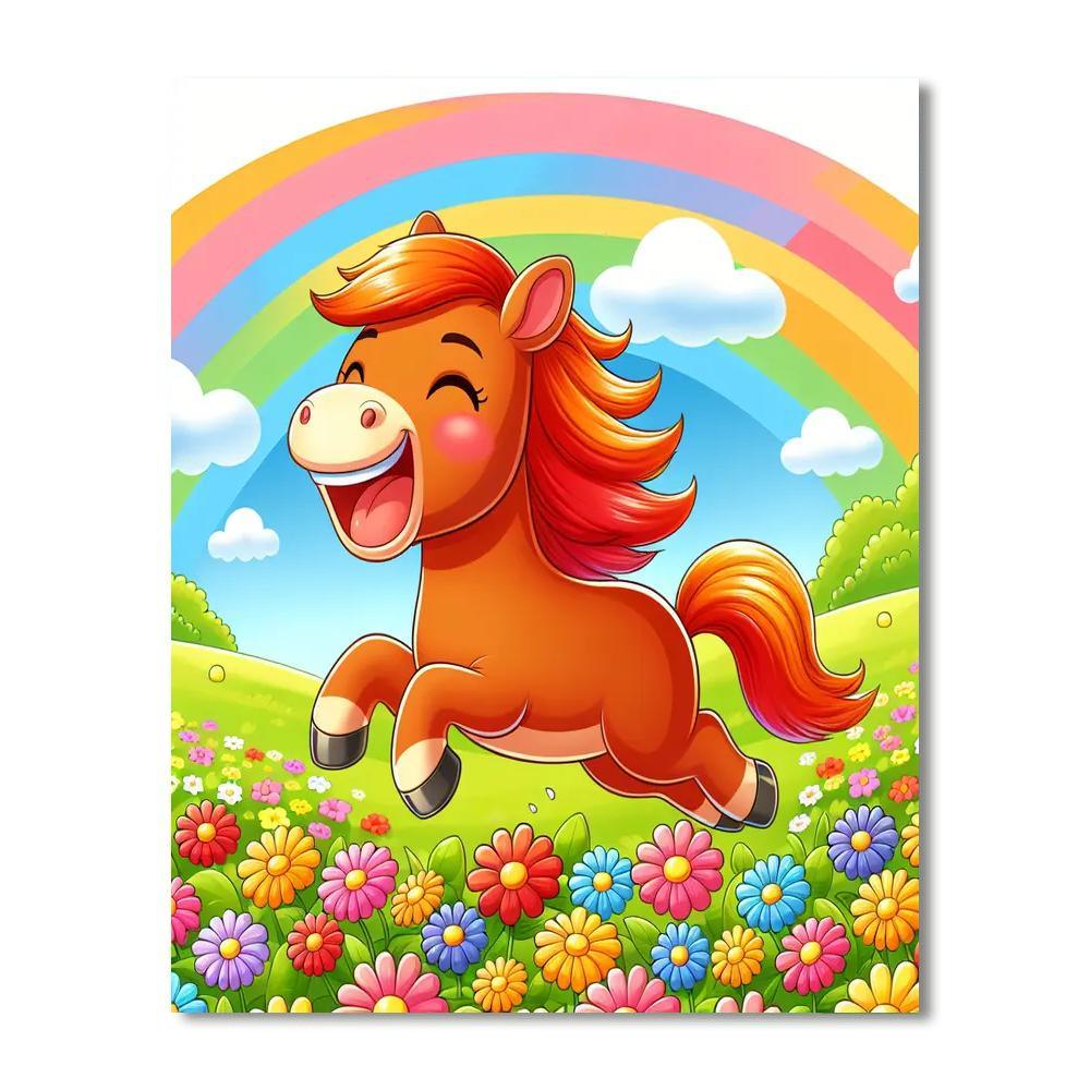 Happy Horse Paint By Numbers Kits