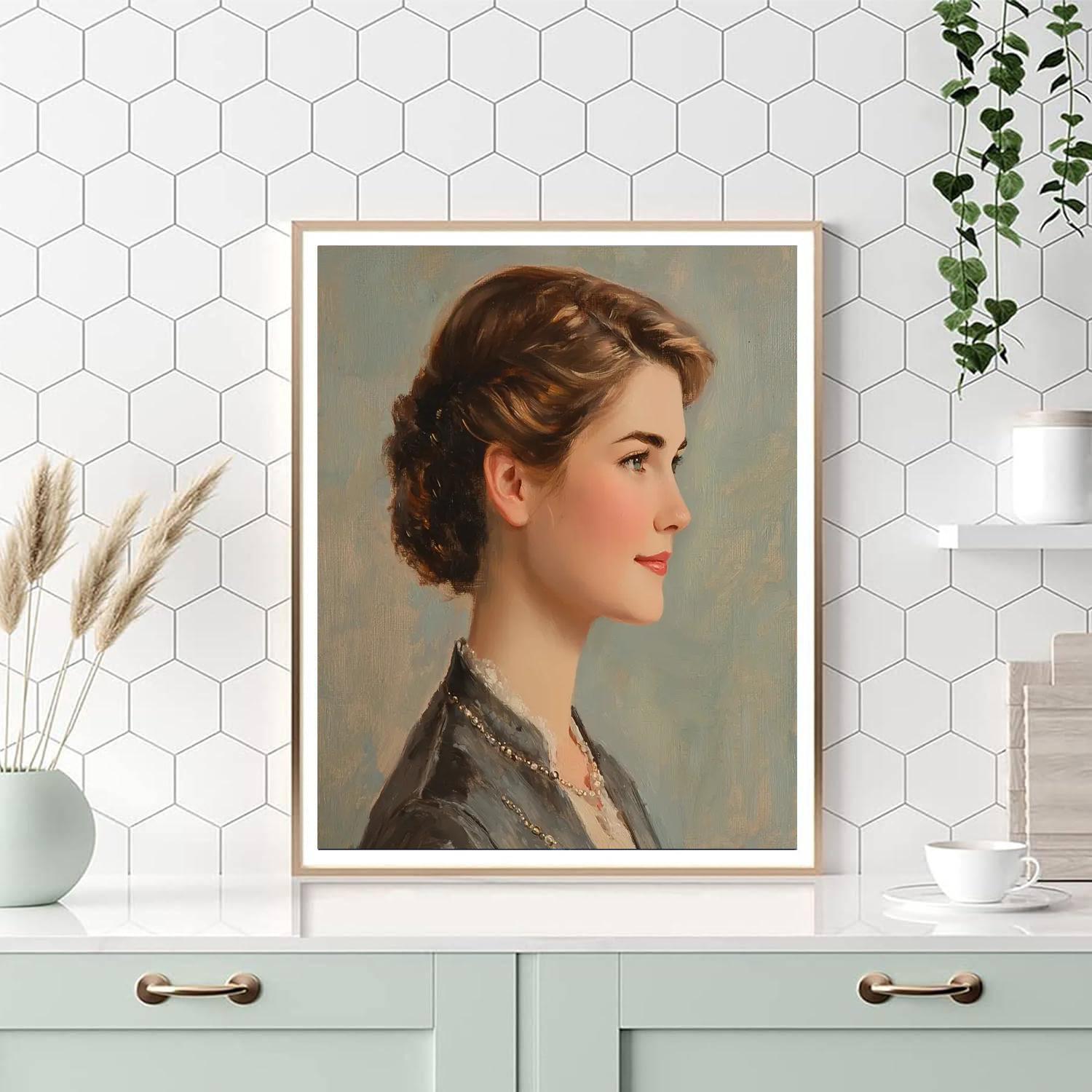 John Singer Sargent Inspired Eternal Elegance  Paint By Numbers