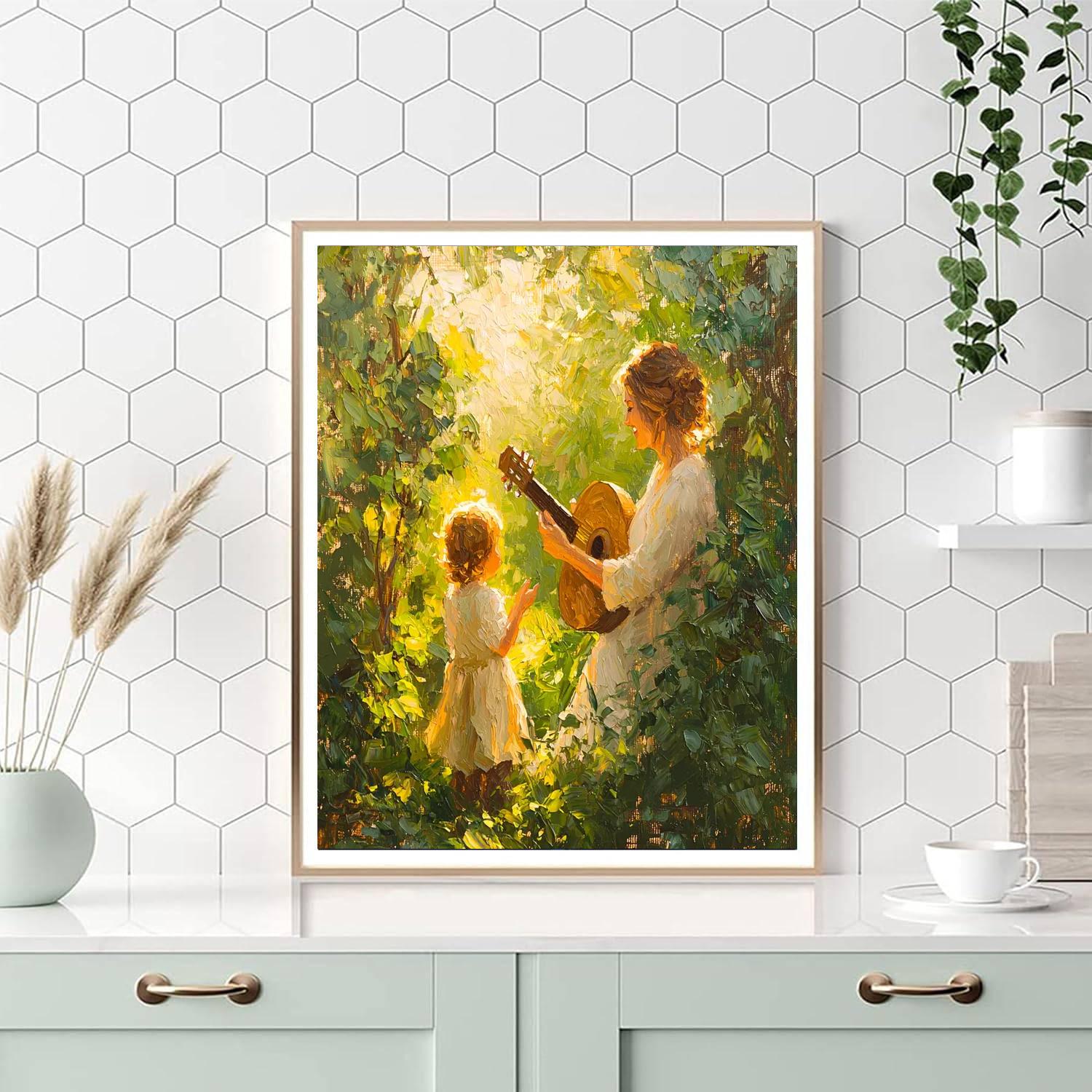 Bonded In Song Number Painting