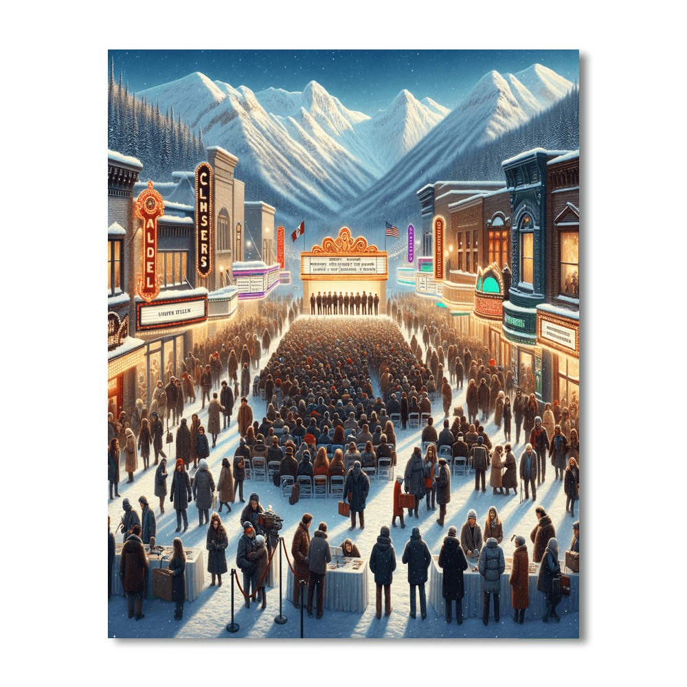 Sundance Film Festival - Park City Number Painting