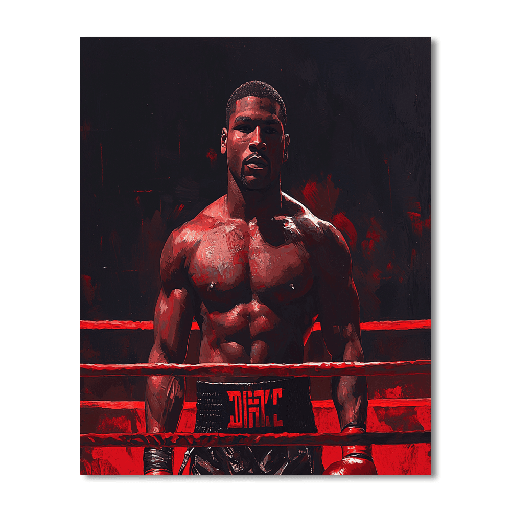 Michael B. Jordan: The Rising Star Of Creed Paint By Numbers Art