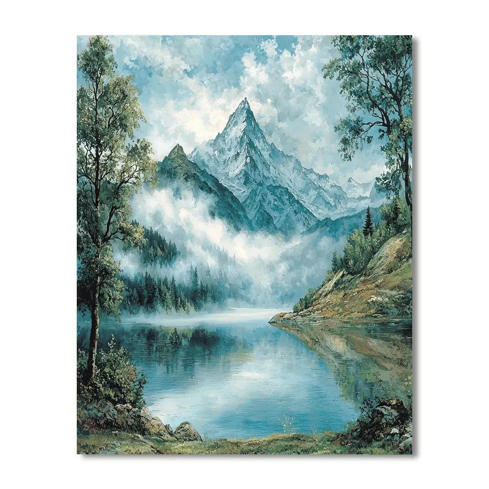 Caspar David Friedrich Inspired Fantasy Landscapes  Paint By Number