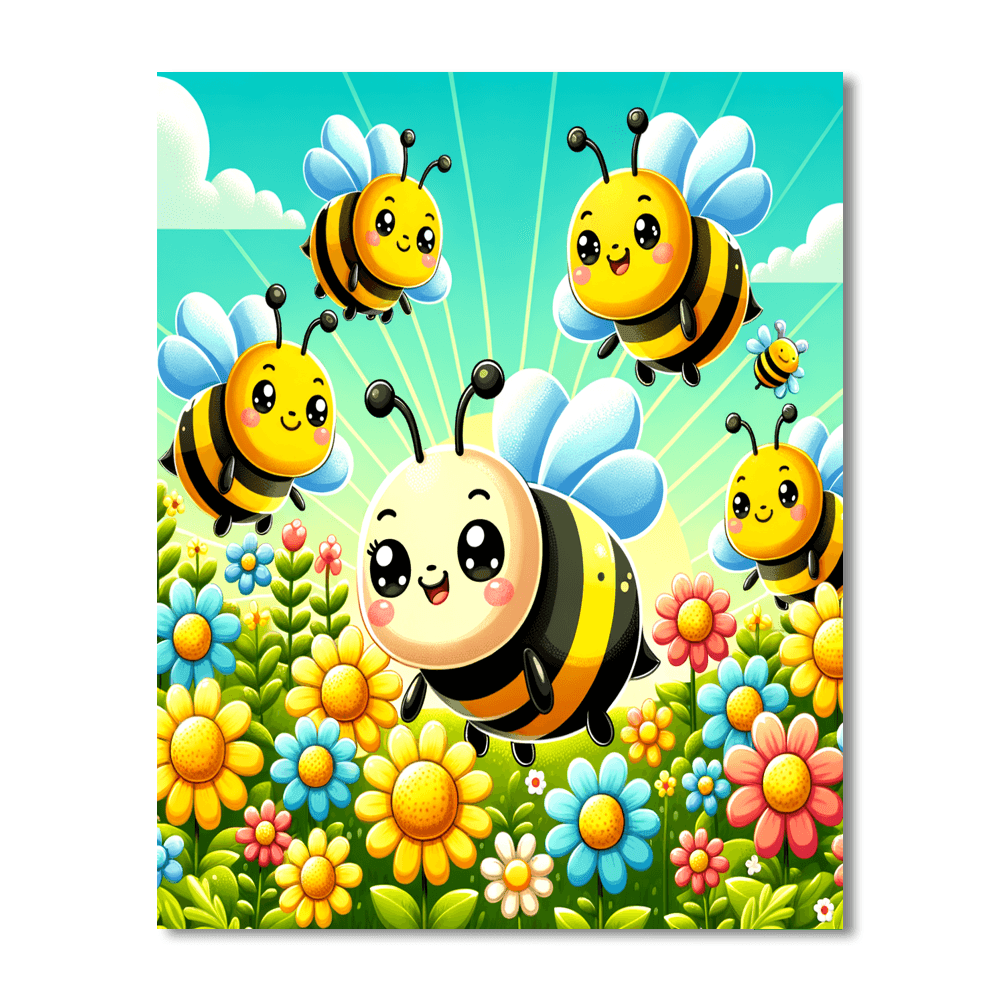 Busy Bee Adventures Paint By Color
