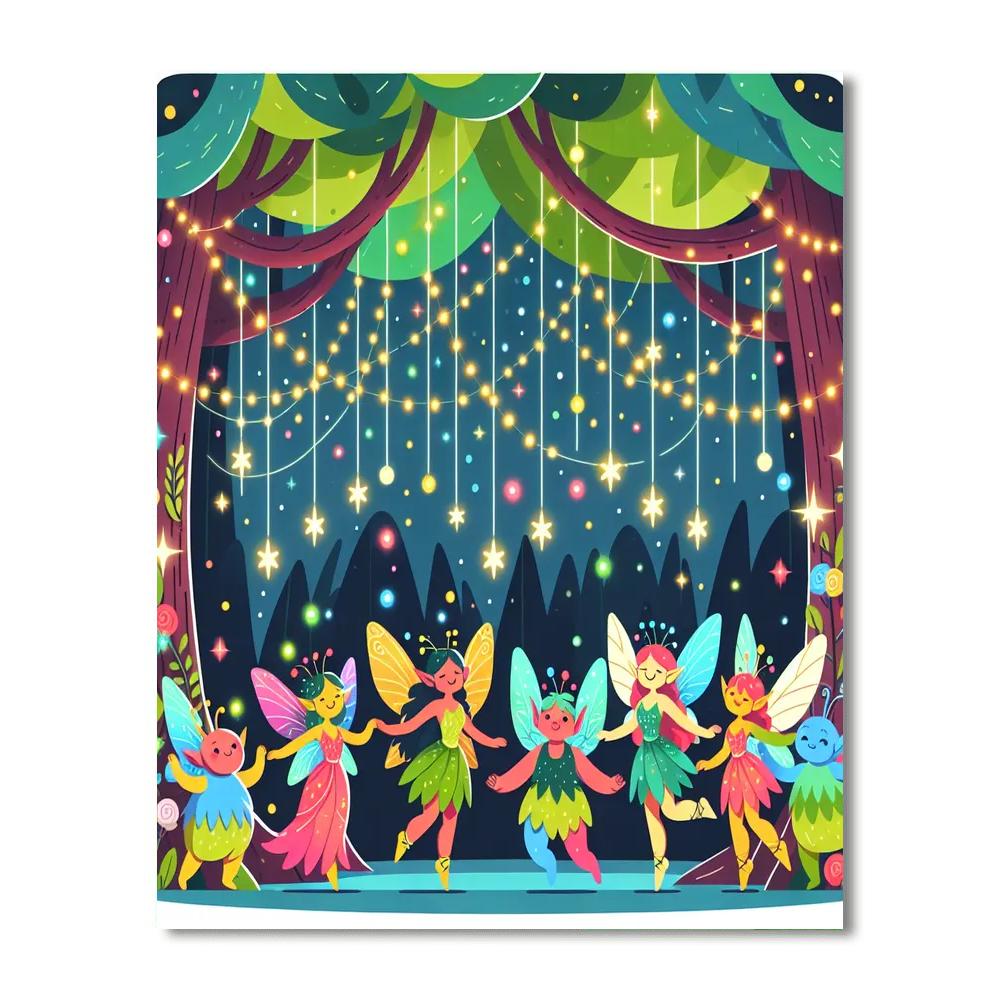 Fairy Tale Forest Festivity Numbered Painting Kits