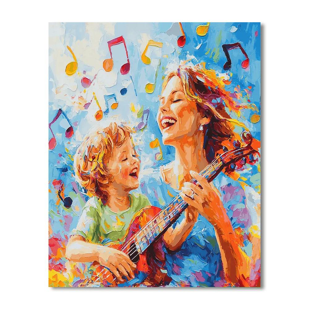 Songs Of Laughter Numbered Painting Kits