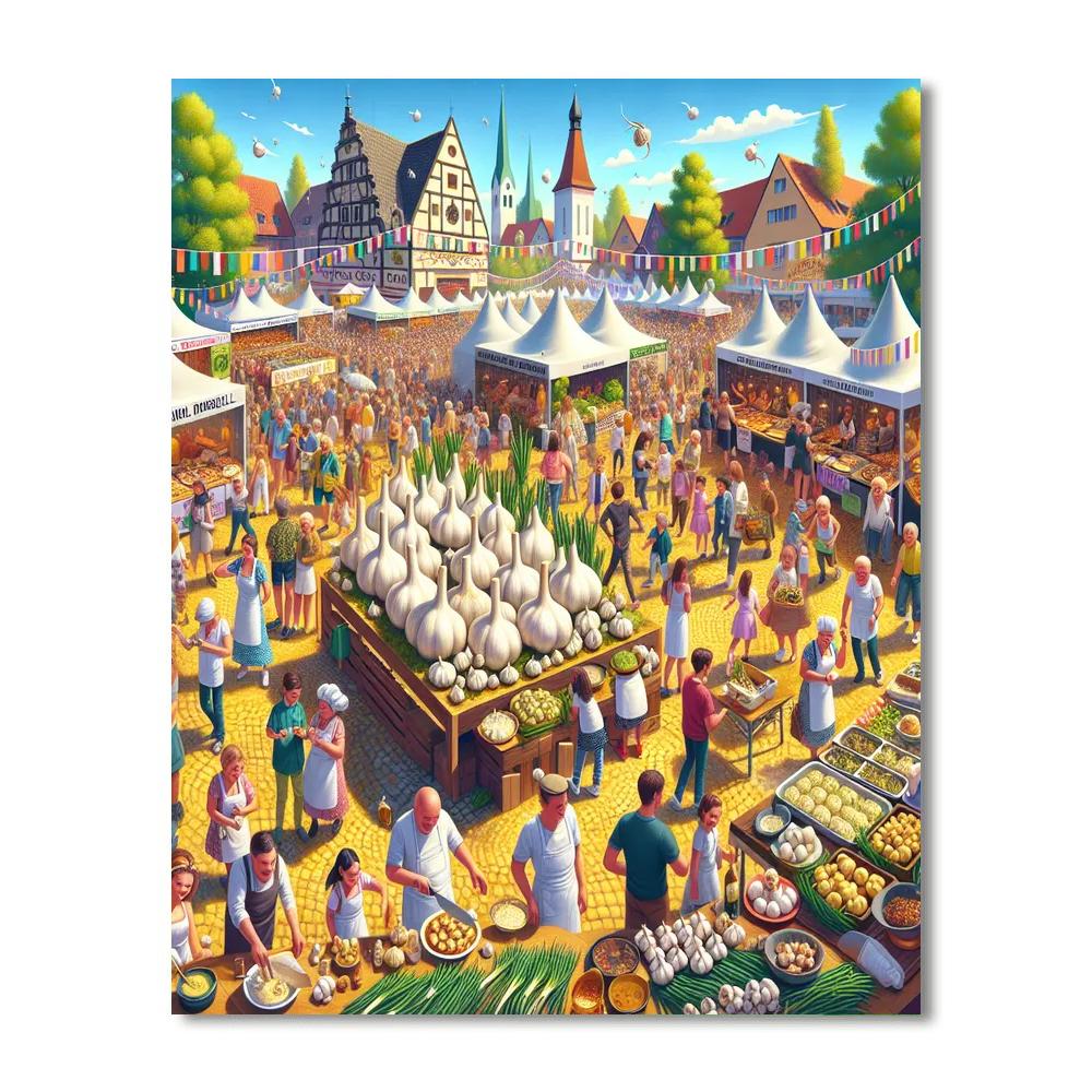 Garlic Festival - Gilroy Paint By Numbers