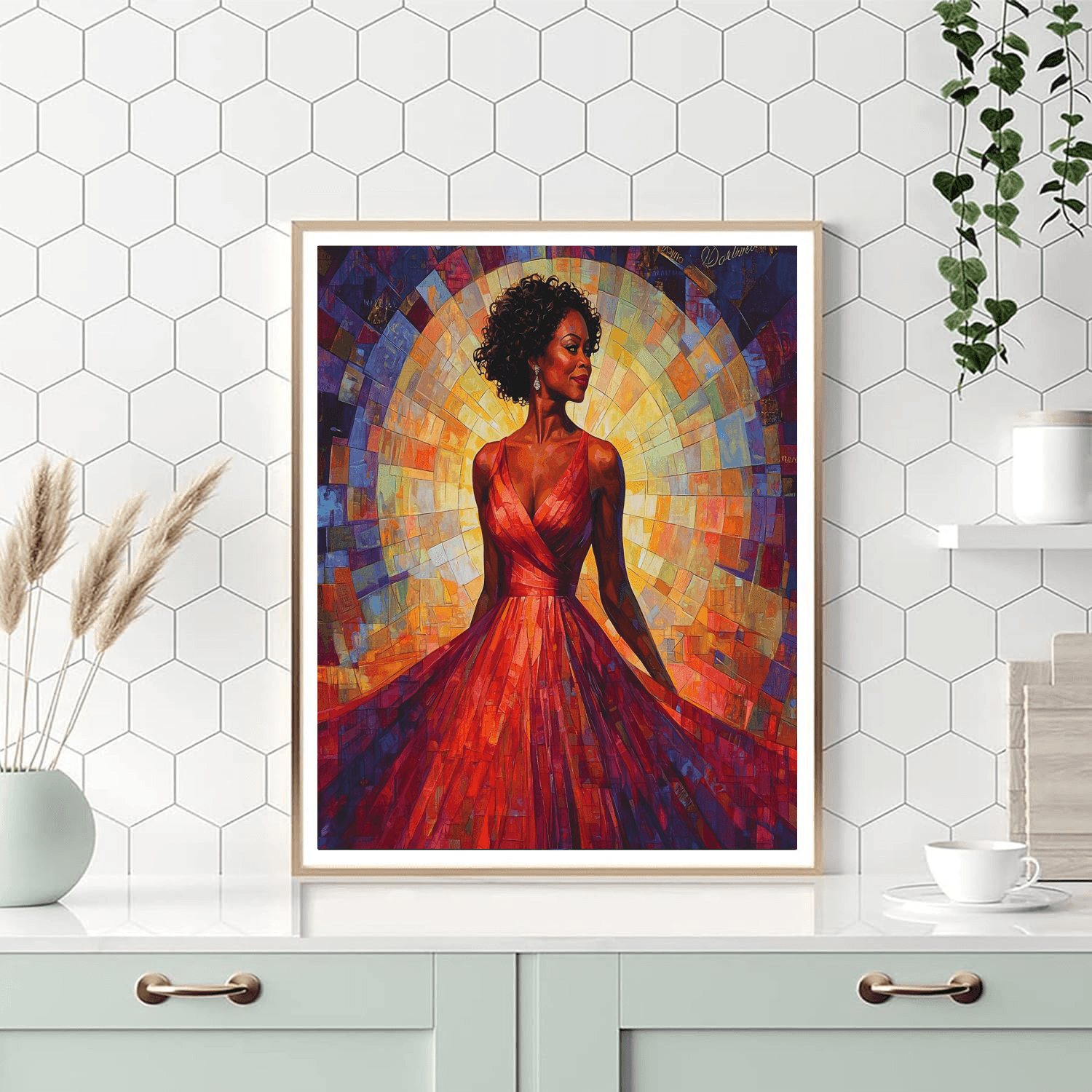 Viola Davis: A Force Of Nature In Cinematic Arts Paint By Numbers Art