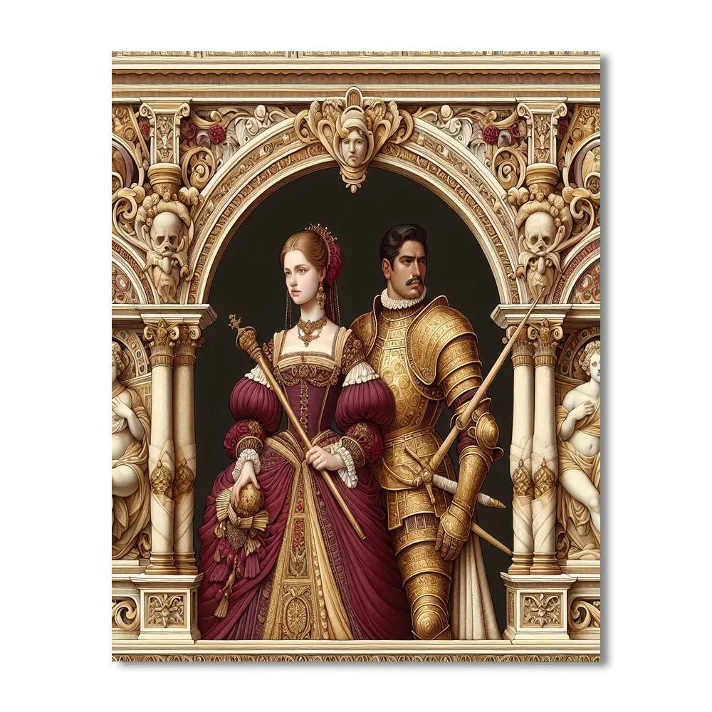 Renaissance Art Marvels Paint By Color