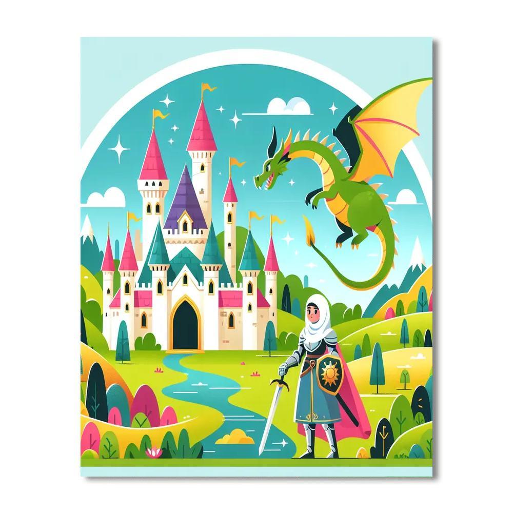 Fantastic Fairytales Paint By Numbers Kits