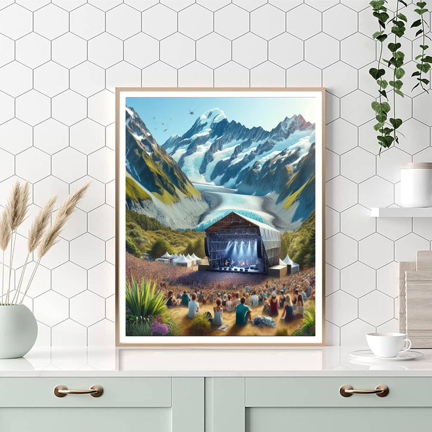 Glacier Music Festival - Franz Josef Paint By Numbers Kits