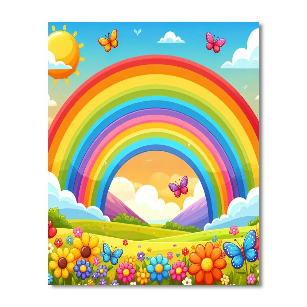 Rainbow Wonders Paint By Numbers Kits