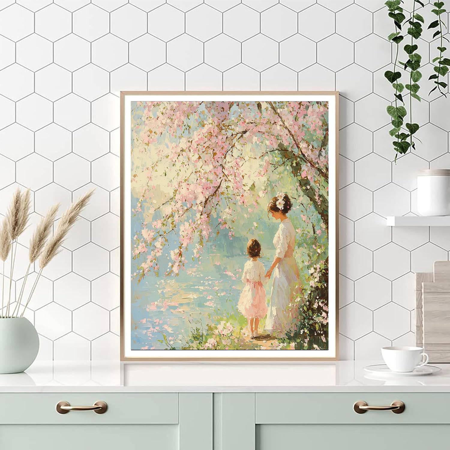 Cherry Blossom Promise Paint By Number
