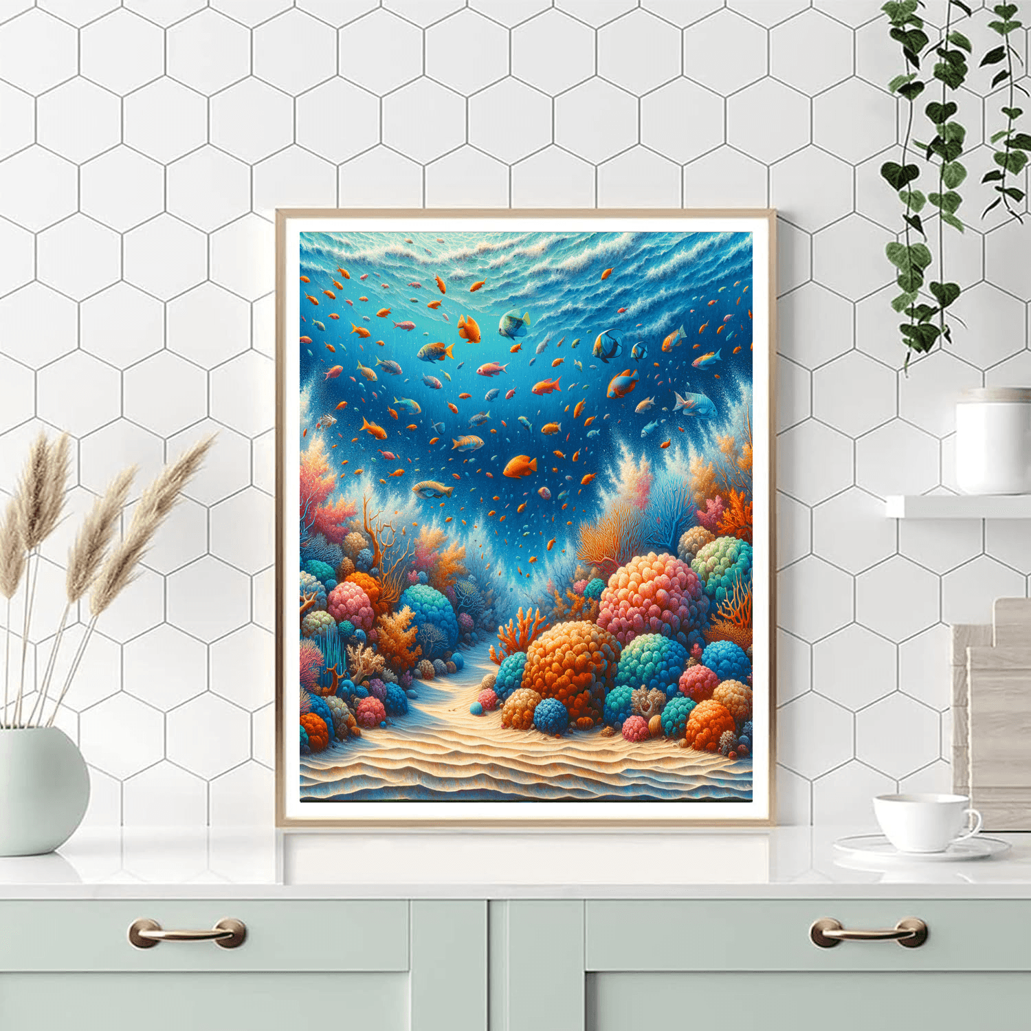 Underwater Dreamscape Paint By Numbers