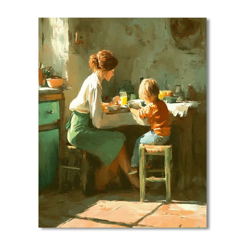 The Heartbeat Of Home Painting Number Kit