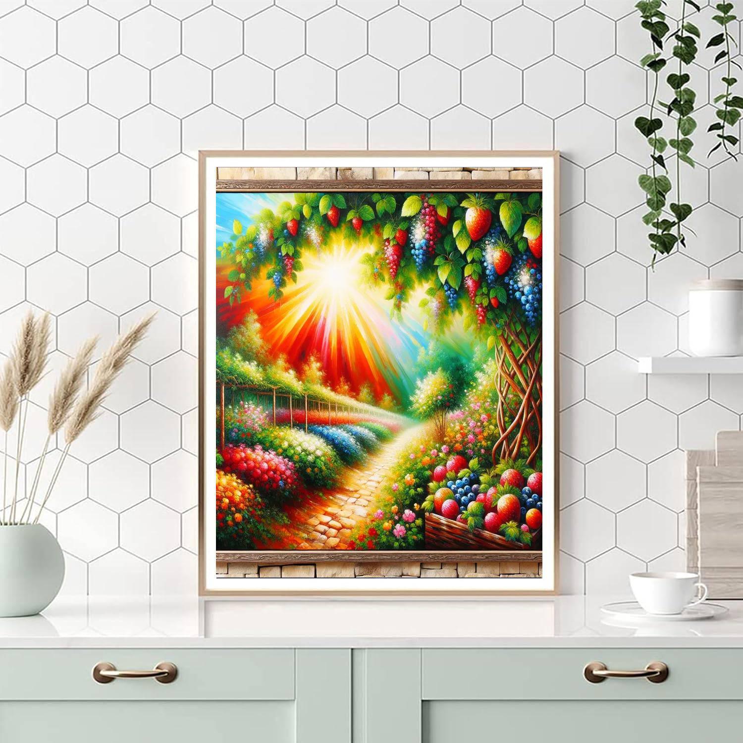 Bright Berry Harvest Numbered Painting Kits