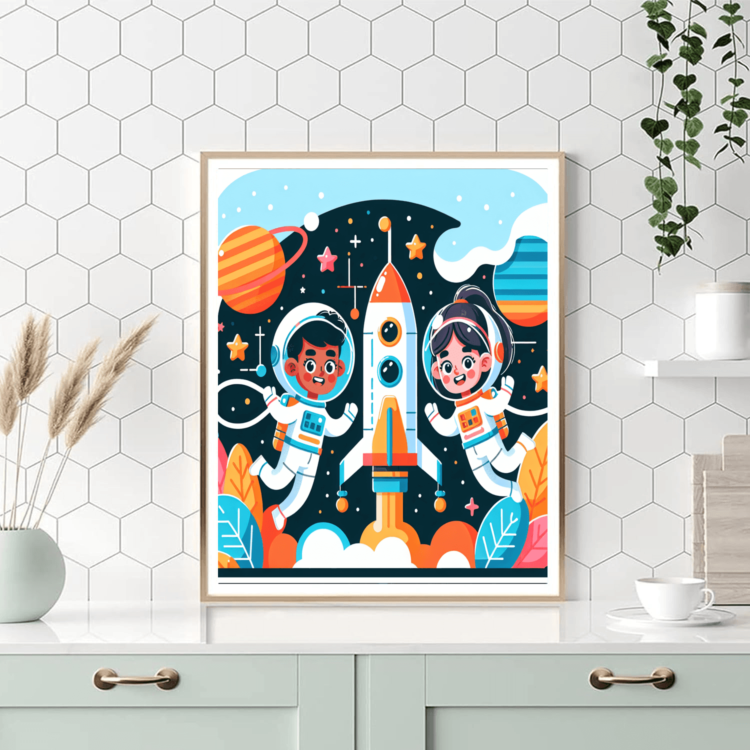 Heroic Space Odyssey Paint By Numbers