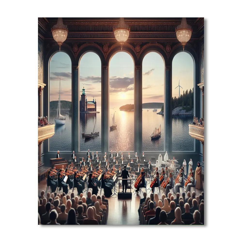 Baltic Sea Festival - Stockholm Paint By Color