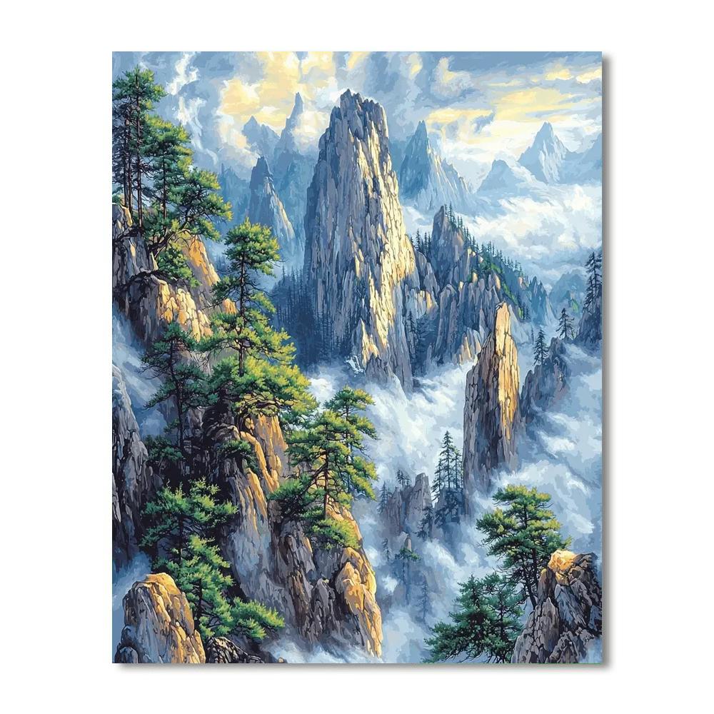 Yellow Mountain - China Numbered Painting Kits