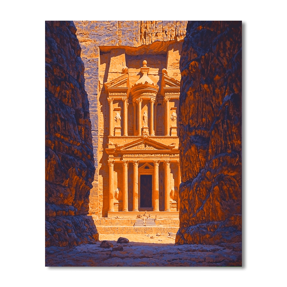 Petra - Jordan DIY Paint By Numbers