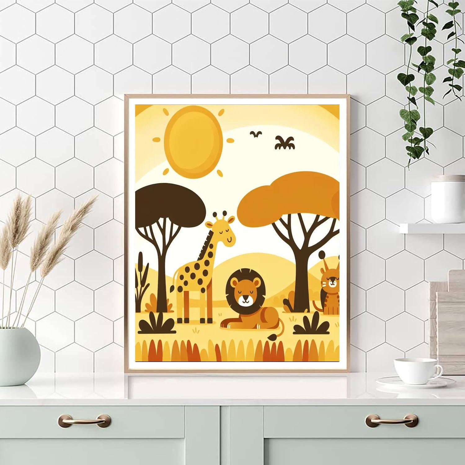 Sun-kissed Safari Adventure Paint By Numbers Kits