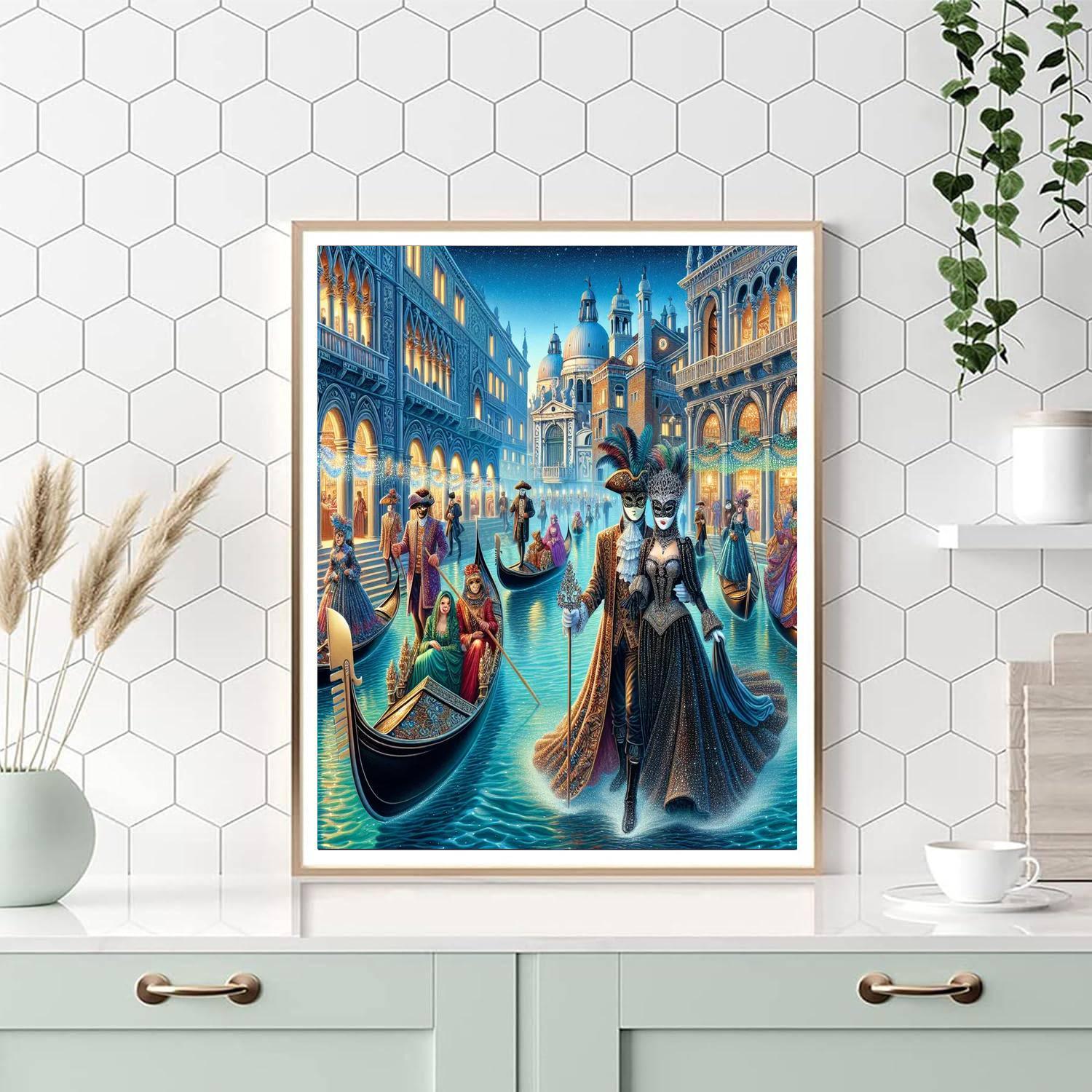 Venezia Carnevale - Italy DIY Paint By Numbers